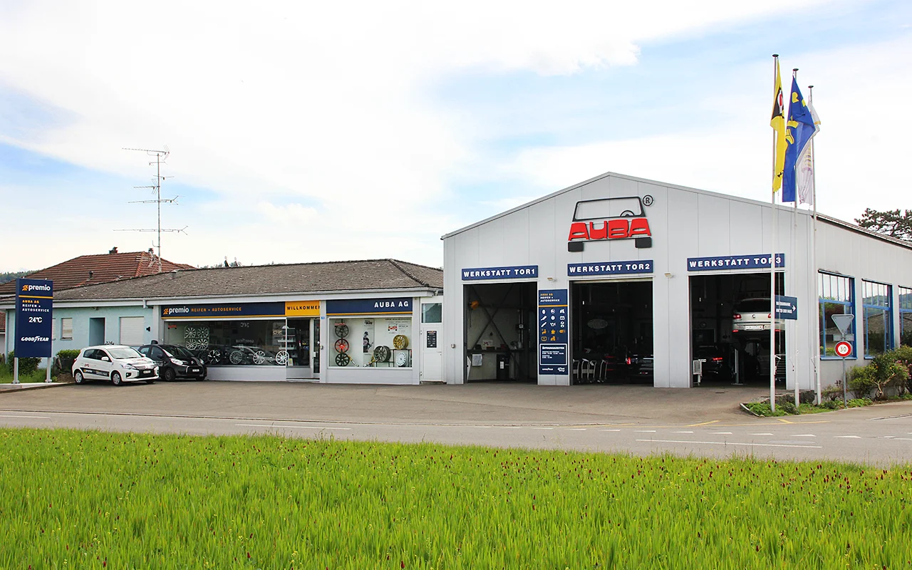 Auba AG in Buch - Aussenbild - Home - Header